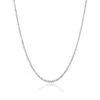Chisholm Hunter 18ct White Gold Brilliant Cut 6.00ct Diamond Graduated Necklace -Chisholm Hunter 15 120 01 0099 hero