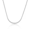 Chisholm Hunter 18ct White Gold Brilliant Cut 7.00ct Diamond Necklace -Chisholm Hunter 15 120 01 0123 p