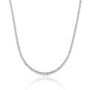 Chisholm Hunter 18ct White Gold Brilliant Cut 16.00ct Diamond Necklet -Chisholm Hunter 15 120 01 0125 p
