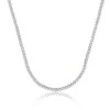 Chisholm Hunter 18ct White Gold Brilliant Cut 9.00ct Diamond Necklace -Chisholm Hunter 15 120 01 0127 p