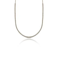 Chisholm Hunter 18ct Yellow Gold Brilliant Cut 1.88ct Graduated Diamond Necklace