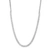 Chisholm Hunter 9ct White Gold Brilliant Cut 4.00ct Diamond Tennis Necklace -Chisholm Hunter 15 120 03 0045