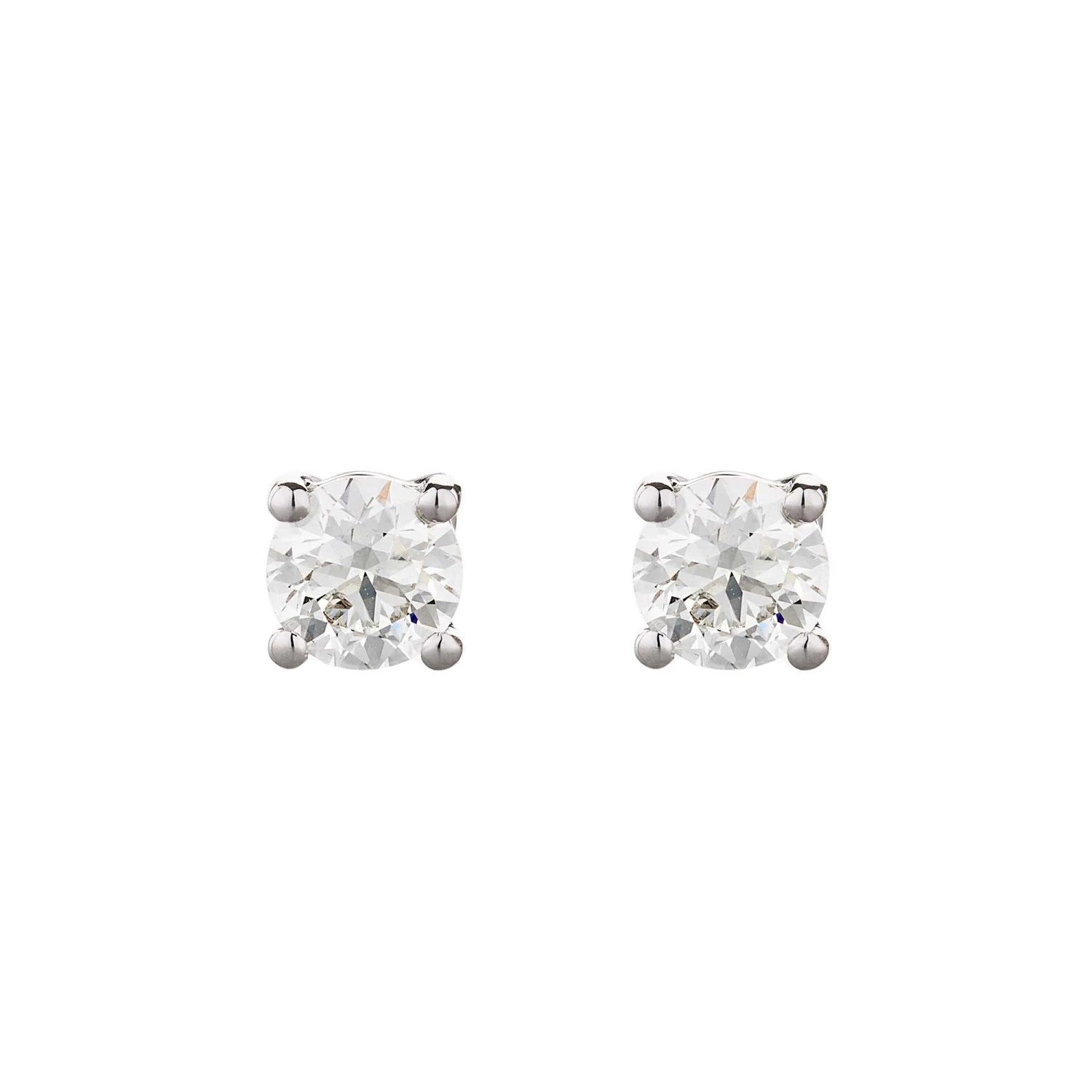 Chisholm Hunter 18ct White Gold Brilliant Cut 1.50ct Diamond Stud Earrings 3 Chisholm Hunter 18ct White Gold Brilliant Cut 1.50ct Diamond Stud Earrings