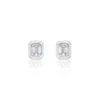 Chisholm Hunter 18ct White Gold 0.28ct Solitaire Diamond Earrings -Chisholm Hunter 15 121 01 0134 p 1