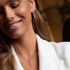 Chisholm Hunter 18ct White Gold Mix Cut Diamond 0.77ct Drop Earrings 10 Chisholm Hunter 18ct White Gold Mix Cut Diamond 0.77ct Drop Earrings -Chisholm Hunter 15 121 03 0104 on set