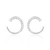 Chisholm Hunter 18ct White Gold Brilliant 1.45ct Diamond Hoop Earrings -Chisholm Hunter 15 121 04 0087 p 1