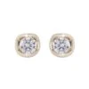 Chisholm Hunter 18ct Yellow Gold 0.40ct Round Brilliant Diamond Earrings