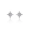 Chisholm Hunter 9ct White Gold Brilliant Cut Diamond 0.17ct Pave Star Earrings 2 Chisholm Hunter 9ct White Gold Brilliant Cut Diamond 0.17ct Pave Star Earrings -Chisholm Hunter 15 121 10 0136 star stud earrings