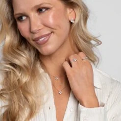 Chisholm Hunter 9ct White Gold Brilliant Cut Diamond 1.38ct Cluster Earrings 13 Chisholm Hunter 9ct White Gold Brilliant Cut Diamond 1.38ct Cluster Earrings -Chisholm Hunter 15 121 10 0137 om c 2