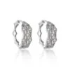 Chisholm Hunter 1857 9ct White Gold Brilliant Cut 0.50ct Diamond Hoop Earrings -Chisholm Hunter 15 121 12 0046 hero