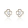 Chisholm Hunter 9ct Yellow Gold Round Brilliant 0.51ct Diamond Fancy Flower Earrings -Chisholm Hunter 15 121 14 0021 p 1