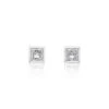 Chisholm Hunter 18ct White Gold 0.60ct Princess Cut Diamond Earrings -Chisholm Hunter 15 121 39 0002 p 1
