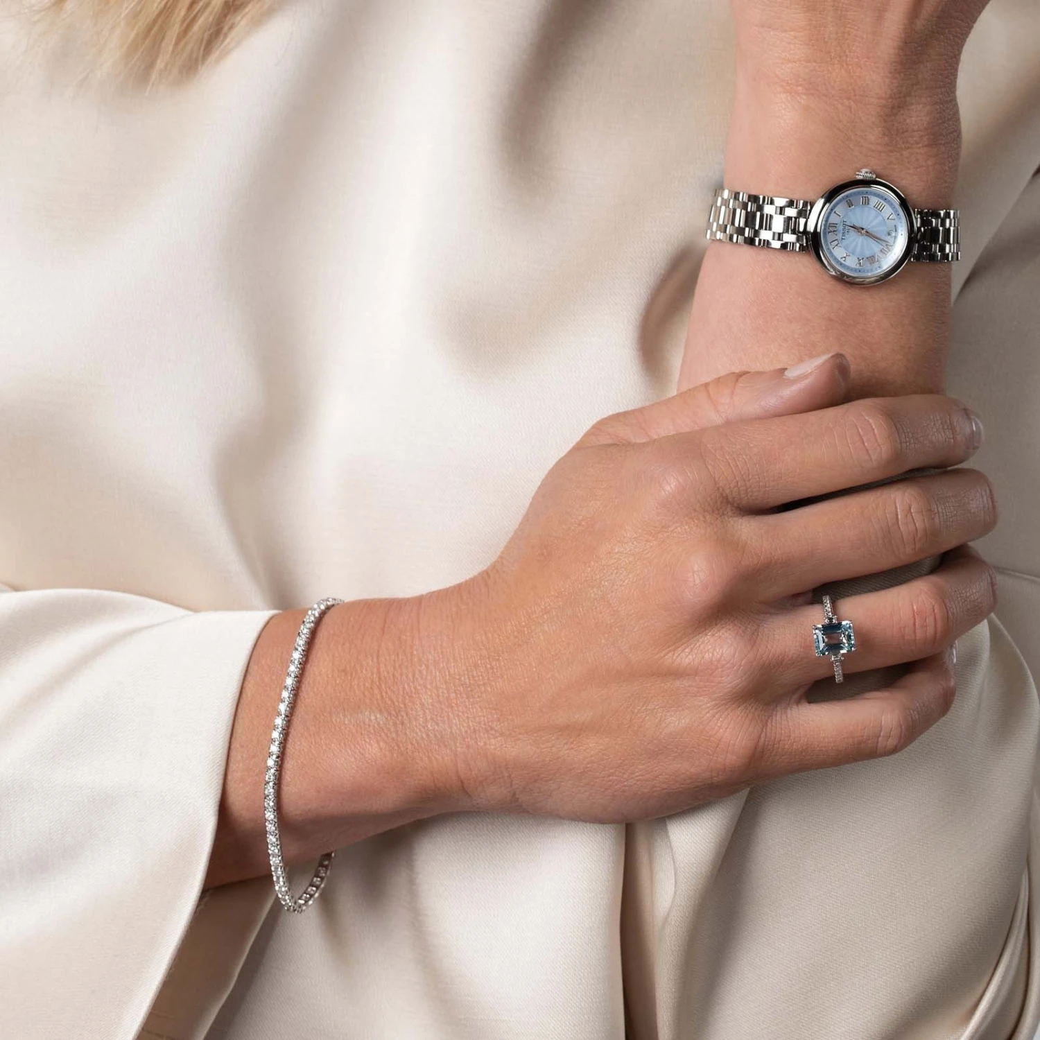 Chisholm Hunter 18ct White Gold 2.00ct Round Brilliant Cut Diamond Bracelet 4 Chisholm Hunter 18ct White Gold 2.00ct Round Brilliant Cut Diamond Bracelet - Image 2