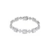 Chisholm Hunter 18ct White Gold 6.00ct Baguette And Round Brilliant Cut Diamond Bracelet -Chisholm Hunter 15 122 01 0137