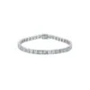 Chisholm Hunter 18ct White Gold Baguette Cut 7.25ct Diamond Bracelet -Chisholm Hunter 15 122 01 0153 hero