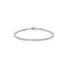 Chisholm Hunter 18ct White Gold Emerald Cut 6.00ct Diamond Bracelet -Chisholm Hunter 15 122 01 0154 hero