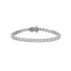 Chisholm Hunter 18ct White Gold Brilliant Cut 5.00ct Diamond Bracelet -Chisholm Hunter 15 122 01 0168