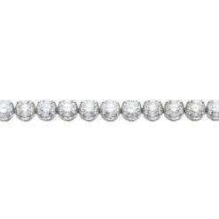 Chisholm Hunter 18ct White Gold Brilliant Cut 18.00ct Diamond Tennis Bracelet -Chisholm Hunter 15 122 01 0172 d1