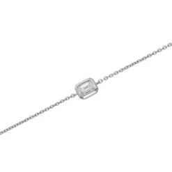 Chisholm Hunter 18ct White Gold 0.30ct Solitaire Diamond Bracelet