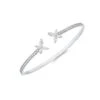 Chisholm Hunter 18ct White Gold Mixed Cut Diamond 1.50ct Butterfly Bangle 2 Chisholm Hunter 18ct White Gold Mixed Cut Diamond 1.50ct Butterfly Bangle -Chisholm Hunter 15 122 01 0193 p 1