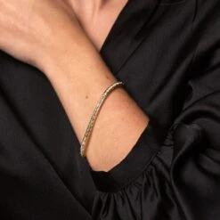 Chisholm Hunter 18ct Yellow Gold Baguette Cut 3.00ct Diamond Bracelet -Chisholm Hunter 15 122 02 0027 18ct yellow gold baguette cut 3.00ct diamond bracelet 1