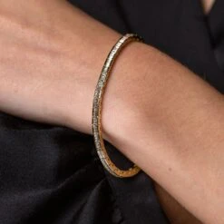 Chisholm Hunter 18ct Yellow Gold Baguette Cut 3.00ct Diamond Bracelet -Chisholm Hunter 15 122 02 0027 18ct yellow gold baguette cut 3.00ct diamond bracelet 2