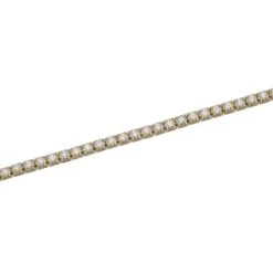 Chisholm Hunter 18ct Yellow Gold Round Brilliant Cut 2.00ct Diamond Bracelet -Chisholm Hunter 15 122 02 0031 d 1