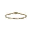 Chisholm Hunter 18ct Yellow Gold Round Brilliant Cut 2.00ct Diamond Bracelet -Chisholm Hunter 15 122 02 0031 p 1