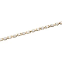 Chisholm Hunter 18ct Yellow Gold Mix Cut 1.55ct Diamond Bracelet