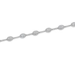 Chisholm Hunter 18ct White Gold Marquise Cut 3.25ct Diamond Cluster Bracelet 10 Chisholm Hunter 18ct White Gold Marquise Cut 3.25ct Diamond Cluster Bracelet -Chisholm Hunter 15 122 02 0045 d1