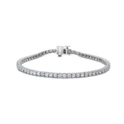 Chisholm Hunter 9ct White Gold Brilliant Cut 2.02ct Diamond Tennis Bracelet