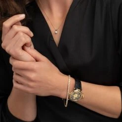 Chisholm Hunter 9ct Yellow Gold Brilliant Cut 3.00ct Diamond Bracelet -Chisholm Hunter 15 122 04 0020 bracelet