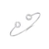 Chisholm Hunter 18ct White Gold 0.20 Brilliant Diamond Bangle -Chisholm Hunter 15 123 01 0057 p 1