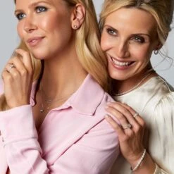 Chisholm Hunter 18ct White Gold Round Brilliant 1.22ct Diamond Open Wave Tennis Bangle -Chisholm Hunter 15 123 01 0058 om c 5