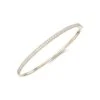 Chisholm Hunter 18ct Yellow Gold Brilliant Cut 0.93ct Diamond Claw Set Bangle