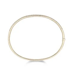 Chisholm Hunter 18ct Yellow Gold Brilliant Cut 0.93ct Diamond Claw Set Bangle 10 Chisholm Hunter 18ct Yellow Gold Brilliant Cut 0.93ct Diamond Claw Set Bangle -Chisholm Hunter 15 123 02 0019 yellow gold bangle