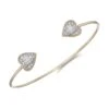Chisholm Hunter 18ct Yellow Gold Mixed Cut 0.63ct Diamond Heart Cluster Bangle 1 Chisholm Hunter 18ct Yellow Gold Mixed Cut 0.63ct Diamond Heart Cluster Bangle -Chisholm Hunter 15 123 02 0021 p 1