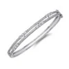Chisholm Hunter 9ct White Gold Brilliant Cut Diamond 1.94ct Bangle 1 Chisholm Hunter 9ct White Gold Brilliant Cut Diamond 1.94ct Bangle -Chisholm Hunter 15 123 03 0054 white gold diamond bangle