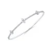 Chisholm Hunter 9ct White Gold Brilliant Cut Diamond 1.16ct Bangle 2 Chisholm Hunter 9ct White Gold Brilliant Cut Diamond 1.16ct Bangle -Chisholm Hunter 15 123 03 0055