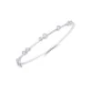 Chisholm Hunter 9ct White Gold Brilliant Cut 1.04ct Bangle -Chisholm Hunter 15 123 03 0056 p 1