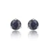 Chisholm Hunter 9ct White Gold Round Brilliant Cut Sapphire Earrings 1 Chisholm Hunter 9ct White Gold Round Brilliant Cut Sapphire Earrings -Chisholm Hunter 16 125 05 0006 1