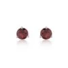 Chisholm Hunter 9ct White Gold 0.50ct Round Brilliant Cut Garnet Earrings 2 Chisholm Hunter 9ct White Gold 0.50ct Round Brilliant Cut Garnet Earrings -Chisholm Hunter 16 135 05 0029