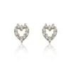 Chisholm Hunter 9ct Yellow Gold Cubic Zirconia Heart Earrings 2 Chisholm Hunter 9ct Yellow Gold Cubic Zirconia Heart Earrings -Chisholm Hunter 17 137 06 0012 hero