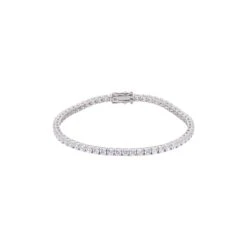 Chisholm Hunter 9ct White Gold Cubic Zirconia Bracelet