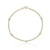 Chisholm Hunter 9ct Yellow Gold Rope And Ball Bracelet -Chisholm Hunter 18 114 02 0049 hero