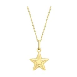 Chisholm Hunter 9ct Yellow Gold Star Pendant