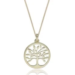 Chisholm Hunter 9ct Yellow Gold Tree Of Life Pendant
