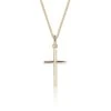 Chisholm Hunter 9ct Yellow Gold Fine Cross Pendant