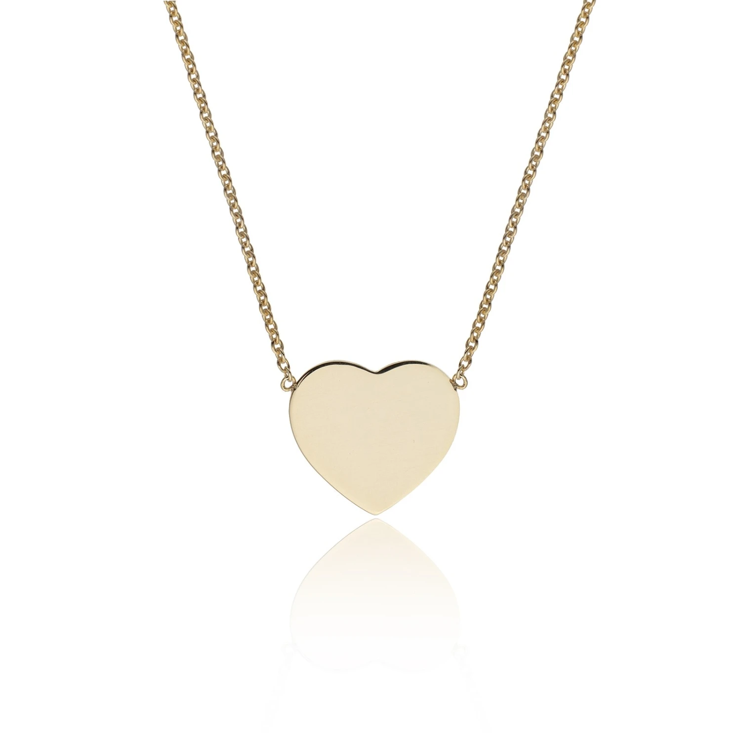Chisholm Hunter 9ct Yellow Gold Mini Heart Necklace 3 Chisholm Hunter 9ct Yellow Gold Mini Heart Necklace