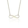 Chisholm Hunter 9ct Yellow Gold Mini Infinity Necklace 1 Chisholm Hunter 9ct Yellow Gold Mini Infinity Necklace -Chisholm Hunter 18 142 02 0059 hero